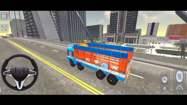 US Cargo Truck Drive 3D - Indian Cargo Truck Simulator 2022 - Android Gameplay смотреть онлайн