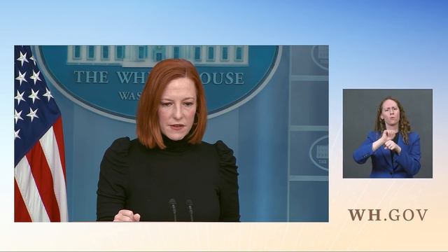 02/08/22: Press Briefing by Press Secretary Jen Psaki смотреть онлайн