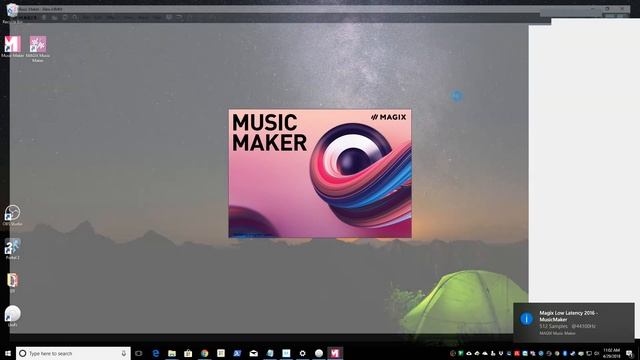 Setting up a USB midi keyboard in Magix Music Maker смотреть онлайн