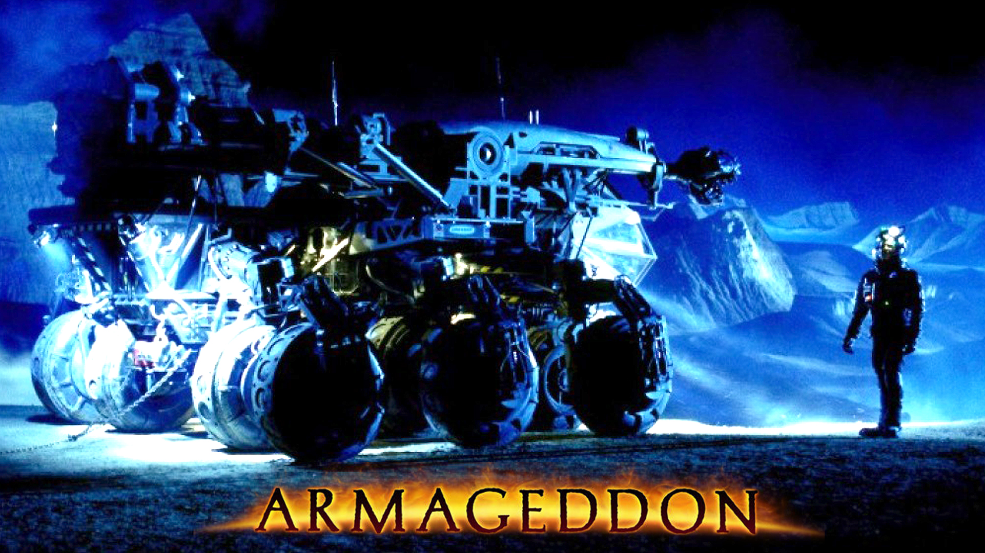 Планетоход из фильма «Армагеддон» (Armageddon) 1998г. смотреть онлайн