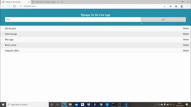 How To Build A To-do List App Using Django (Part 1/2) смотреть онлайн