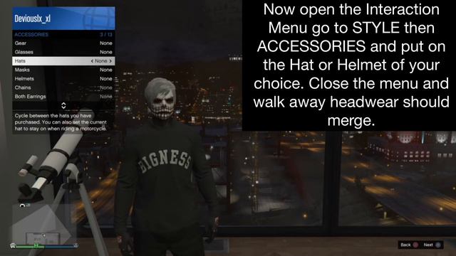GTA-TELESCOPE GLITCH (HEADWEAR MERGE) смотреть онлайн