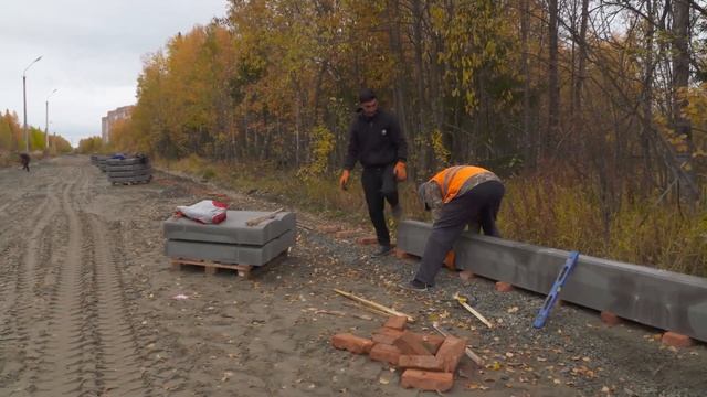 Ремонт дороги, ведущей к дому №60 на улице Ленина в Апатитах смотреть онлайн