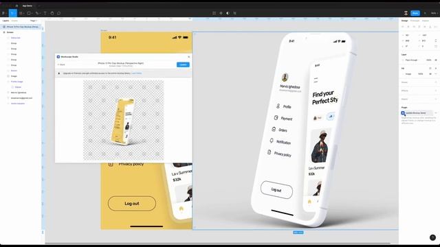 Update Mockup in the Figma смотреть онлайн