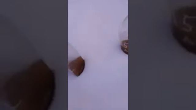 Тест на текучесть масел JAYTEC в мороз - минус 40 градусов