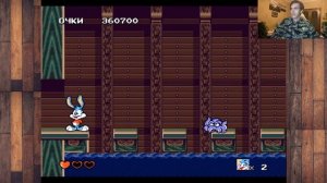 КОРАБЛЬ ПРОТИВ КРОЛИКА / Tiny Toon Adventures SEGA / Тини Тун На Сеге - От Кирика#5 - Прохождение