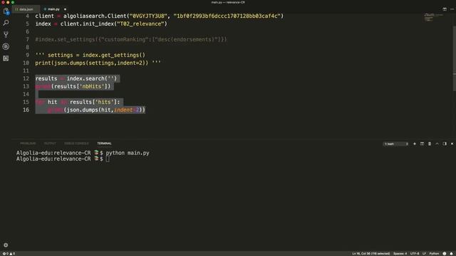 Algolia Build 101 - Configuring Business Relevance for Python developers смотреть онлайн