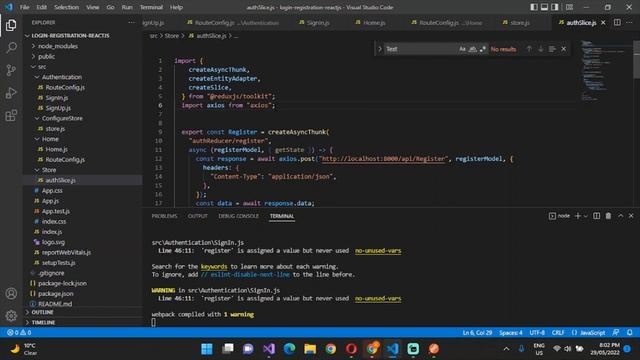 Login and Registration form in react js with asp.net core 3.1 web API | Login form react js in Tami смотреть онлайн