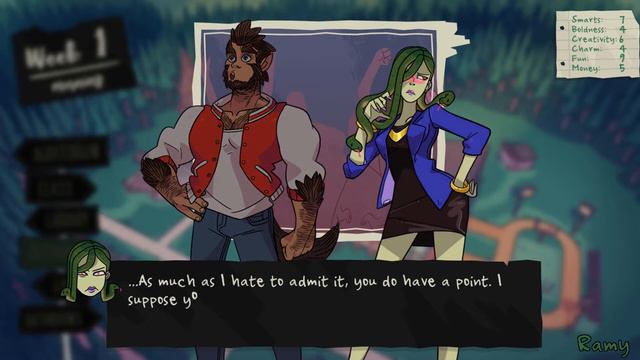 Monster Prom: What is wrong with my voices?! Part 1 смотреть онлайн