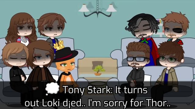 Heroes react to their villains ☆ |Loki| and |Death (Wolf)| 4/? ♡ смотреть онлайн