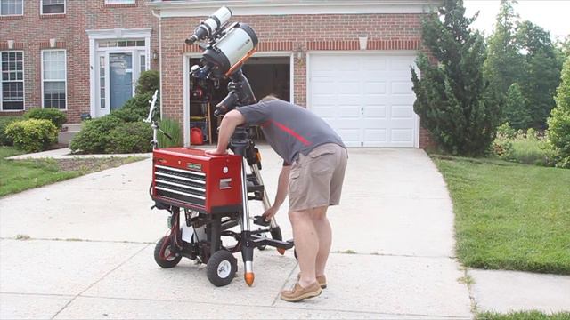 Telescope Cart setup in 45 seconds смотреть онлайн