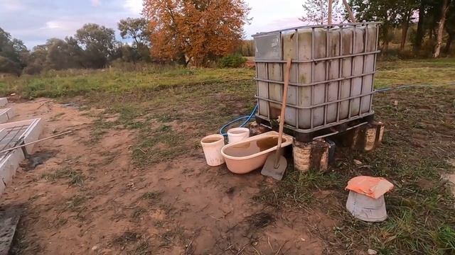 заливаем фундамент. Пополнение в семье. смотреть онлайн