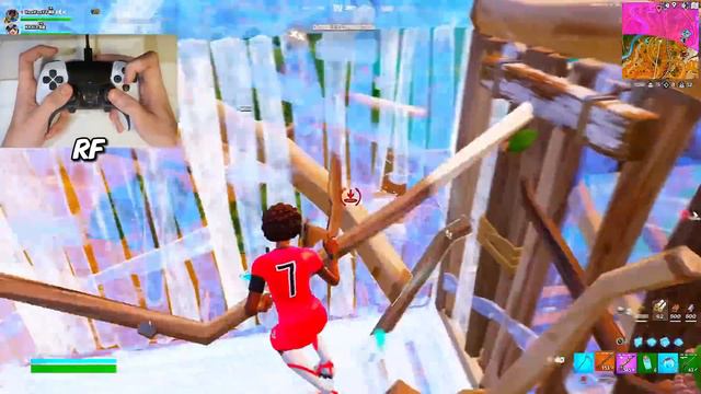 Fortnite PRO PS5 Controller Gameplay + BEST Controller SETTINGS & Sensitivity смотреть онлайн