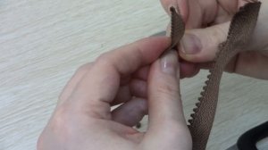 Как укоротить тракторную молнию Проверяю лайфхак из интернета
