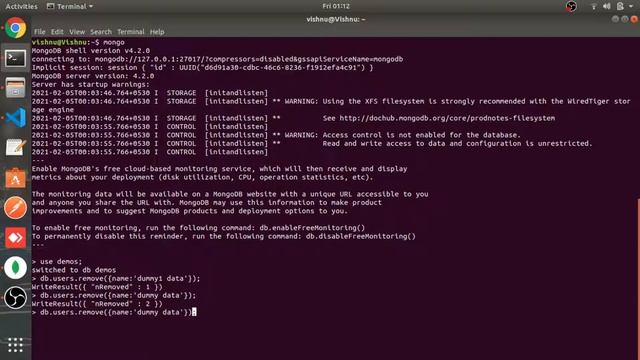 Delete | Part #9 | MongoDB tutorial in Hindi