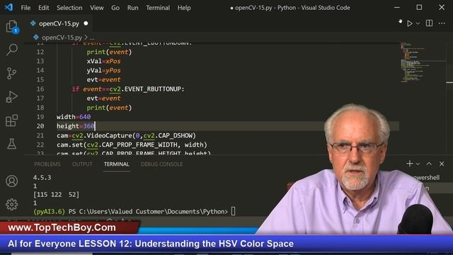 AI for Everyone LESSON 12: Understanding the HSV Color Space смотреть онлайн