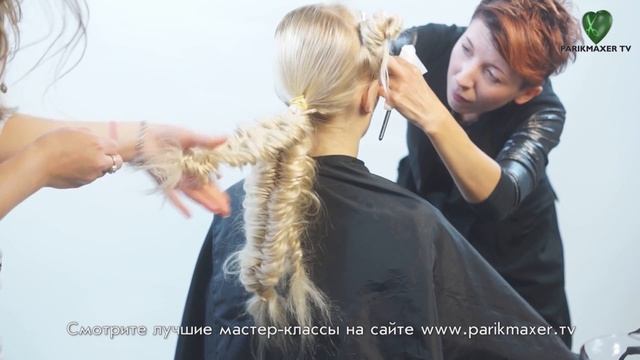 Элегнатная вечерняя прическа Elegant Evenong Updo. Parikmaxer Tv парикмахер тв