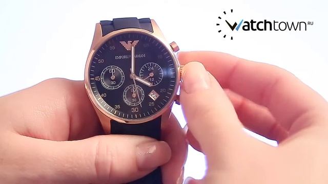 Обзор часов Emporio Armani AR5906 смотреть онлайн