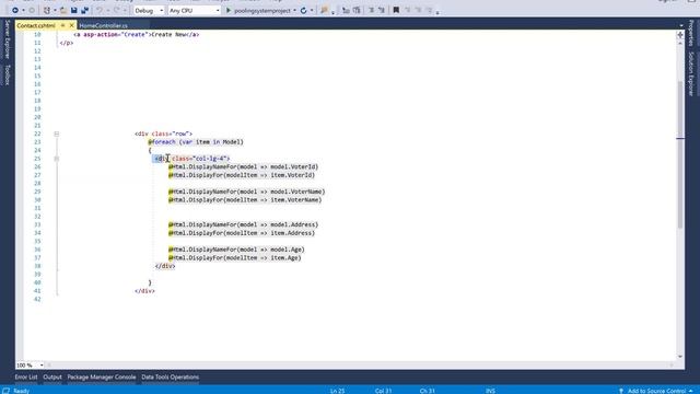 DataGrid's Column Design of Webform using Bootstrap in ASP.NET Core смотреть онлайн