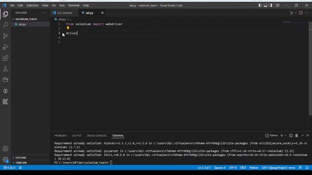 how to easily install selenium in python смотреть онлайн