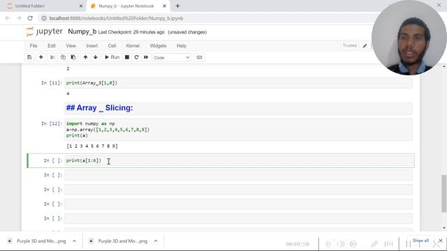 In This Video i will Explain the Array Slicing 1D And 2D arrays смотреть онлайн