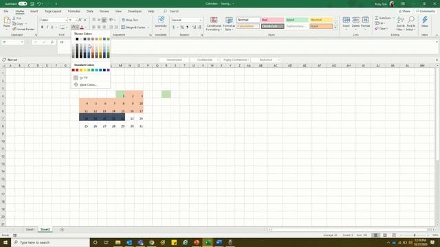 Excel | How to Create a Calendar for Project Timelines смотреть онлайн