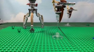 LEGO Star Wars the Clone Wars - SIEGE of Yerbana (Stop Motion Animation)