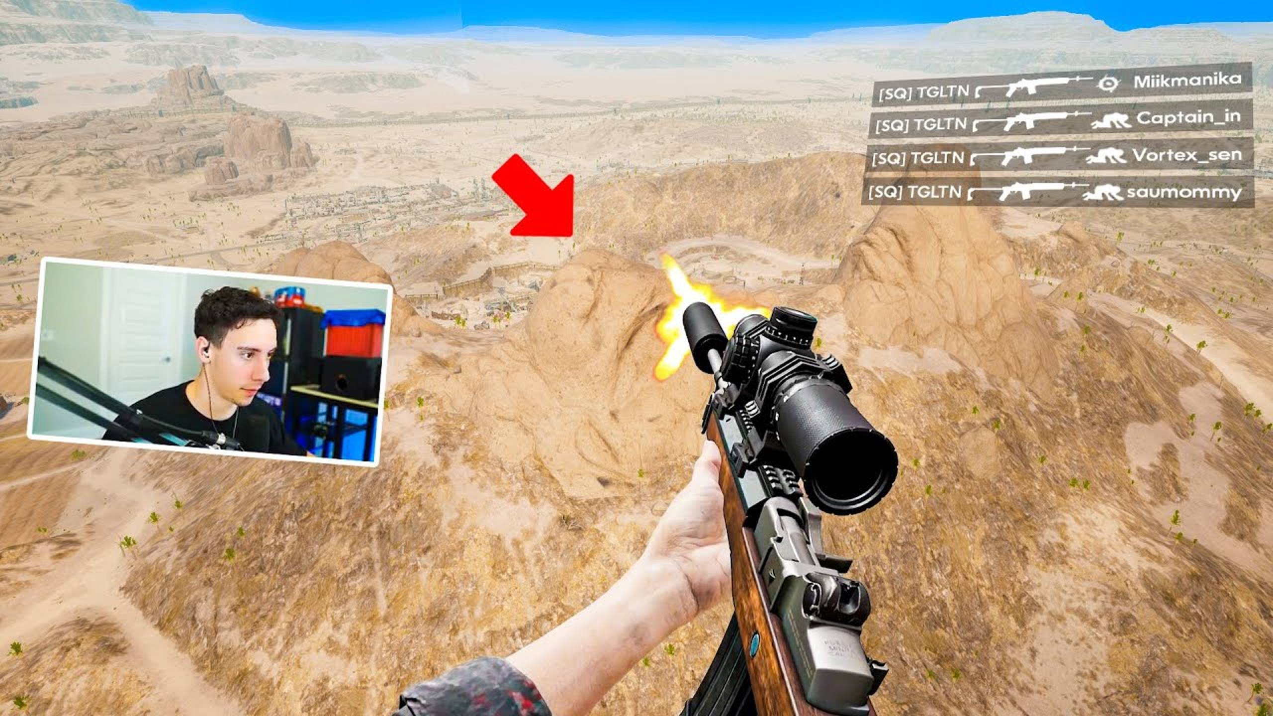 TGLTN Farms EU RANKED From The BEST Spot On Miramar (PUBG)