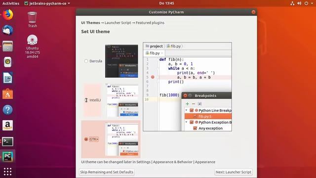 How To Install PyCharm In Ubuntu 18.04/ Ubuntu 20.04 + Create and Run First Python Project смотреть онлайн