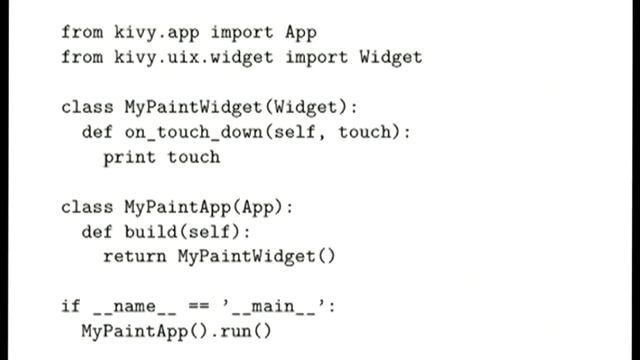 Kivy - Spass mit Natural User Interfaces und Python смотреть онлайн