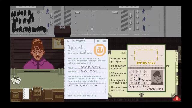 I Didn't Do It! - Papers Please: Day 12; December 4, 1982 смотреть онлайн