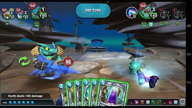 Skylanders Battlecast #Android Gameplay 2 смотреть онлайн