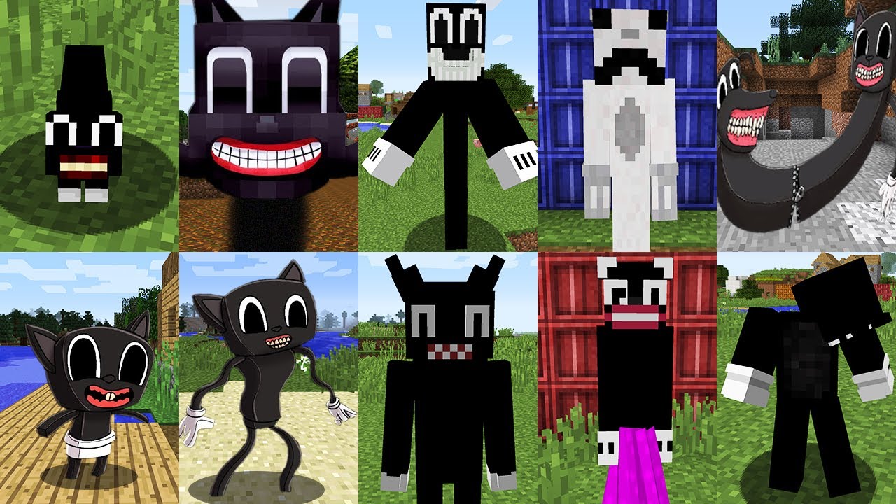МОД НА ВСЕХ МУЛЬТЯШНЫХ КОТОВ В МАЙНКРАФТ! CARTOON CAT SCP 1923 MINECRAFT смотреть онлайн