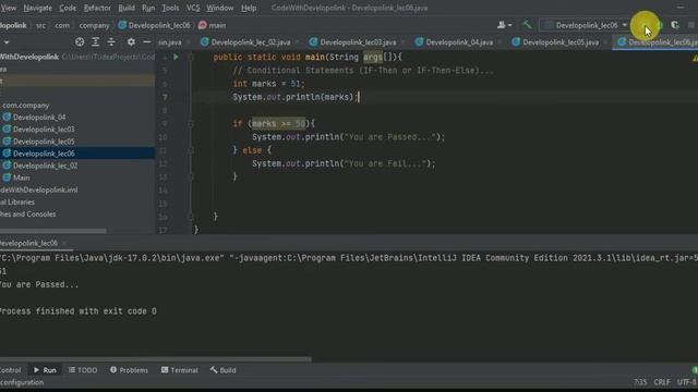 Conditional Statements in Java | If-Then and If-Then-Else | Developolink смотреть онлайн