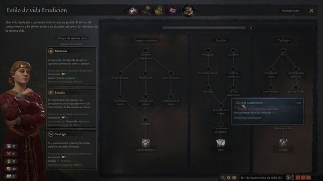 🤴 TUTORIAL CRUSADER KINGS 3 en español - ESTILO DE VIDA ERUDICIÓN (Guia CK3) смотреть онлайн