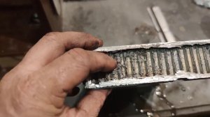 Радиатор отопителя Nissan Xtrail T30. Промывка не помогла.