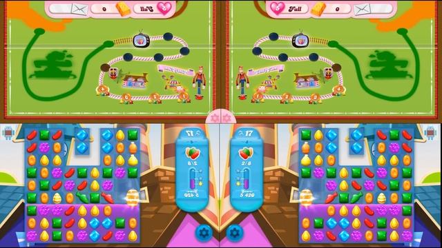 Candy Crush Saga VS Candy Crush Soda Saga Gameplay HD смотреть онлайн