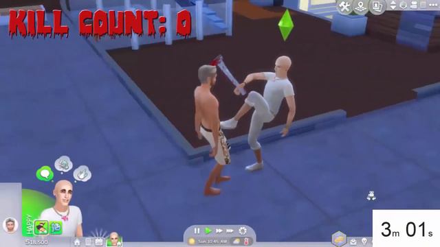 The Sims 4: Mod Wars W/ ItsMeTroi 10 Minute Serial Killer смотреть онлайн
