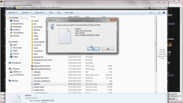 How To Reset Minecraft To The Default Settings - Minecraft Default Options Tutorial смотреть онлайн