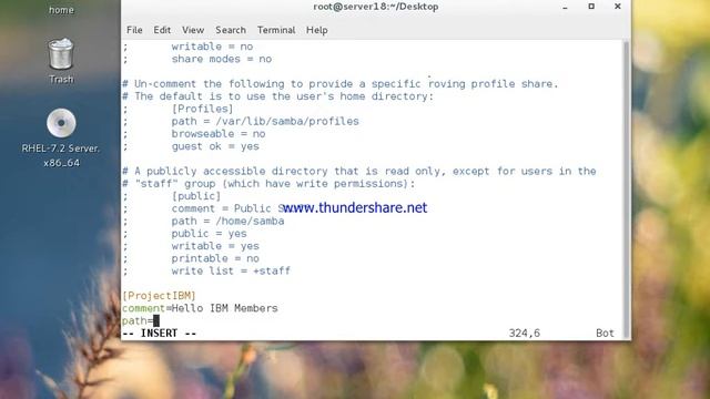 How to Configure Samba Server in Redhat 7.2. смотреть онлайн