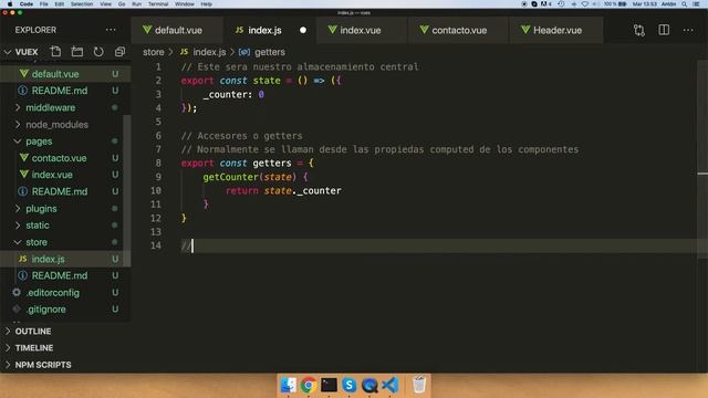 Vuex & Nuxt JS #1 | Ejemplo básico desde 0 смотреть онлайн