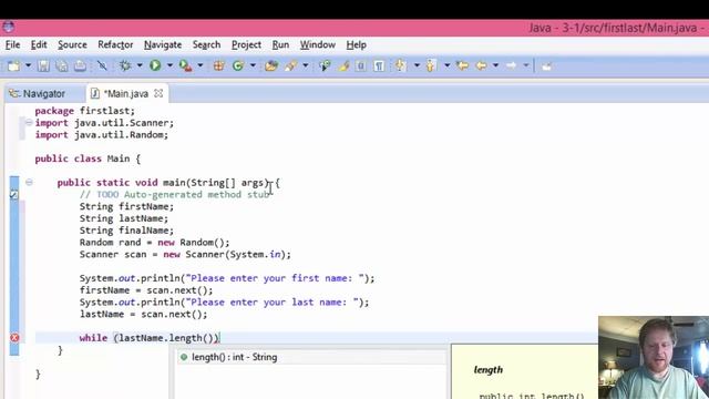 3-1 Java String Manipulation - Using Classes and Objects смотреть онлайн