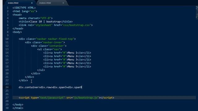 Clase 10 Bootstrap - Navegacion ( Tabbable Nav - NavBar ) смотреть онлайн