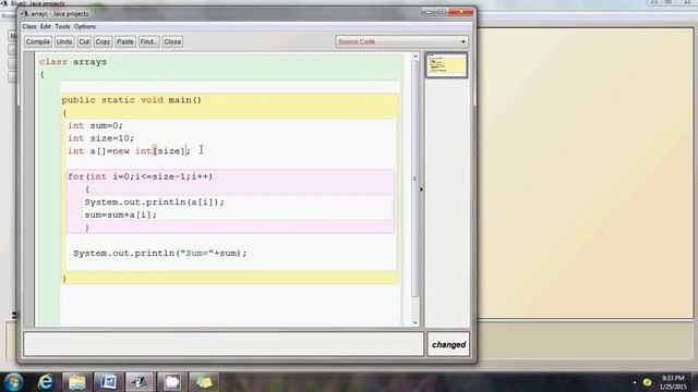Video 6 (BlueJ) :Introduction to arrays (ICSE) смотреть онлайн