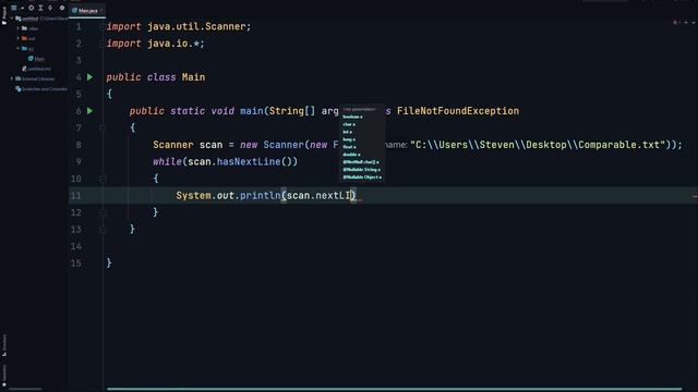 How to Scan a Text File in Java-hasNext-nextLine смотреть онлайн