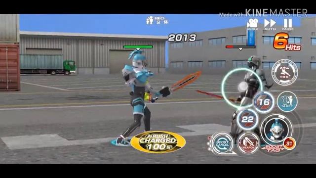 Kamen Rider City Wars Kamen Rider Knight(Brave Boost Tag) Gameplay смотреть онлайн
