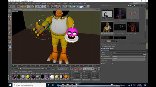 [C4D/FNaF] Five Nights At Freddy's Mega Pack смотреть онлайн