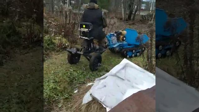 Гусеницы на мотоблоке Нева смотреть онлайн