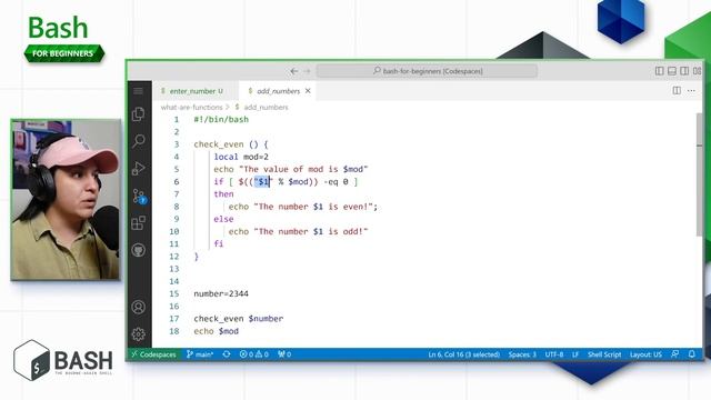 What are Functions in Bash? [17 of 20] | Bash for Beginners смотреть онлайн