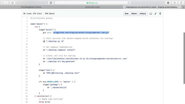 Set Up a Blue Ocean Pipeline with Github смотреть онлайн